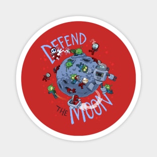 Moon Battle Magnet